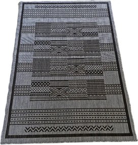 Sivý sisalový koberec Indian – prírodný štýl pre každý interiér Rozmer: 80x150 cm