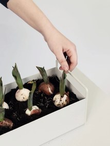Ferm Living Designový truhlík Plant Box Small Cashmere