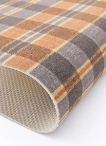 Metrážny koberec Forbo Flotex Vision F70-590001 Plaid Rust