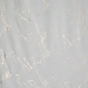 ZÁCLONA NA KRÚŽKOCH IVA 140X270 CM BIELA
