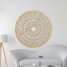 SENTOP | Luxusná drevená mandala na stenu | dekorácia pre moderný interiér | SENTOP PR0342