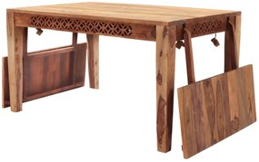 furniture-nabytek.cz - Rozkladací jedálenský stôl pre 6 osôb až 10 osôb z palisandra 140/220x90