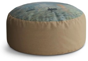 Sablio Taburet Circle Impresia, východ slnka - Claude Monet: 40x50 cm