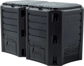 PROSPERPLAST Kompostér MODULE COMPOGREEN čierny 800 l