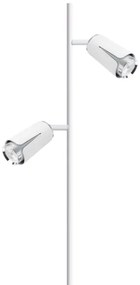 Stojacia lampa FLOWER 2xGU10/8W/230V biela