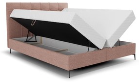 Jednolôžková posteľ 120 cm Infernus Comfort (lososová) (s roštom, s úl. priestorom). Vlastná spoľahlivá doprava až k Vám domov. 1082359
