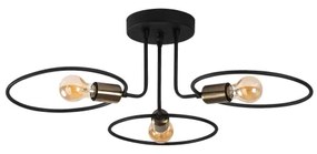 Prisadený luster CIRCLE 3xE27/40W/230V