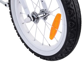 Detský bicykel 18" Little Swan RoyalBaby RB18-18 - modrý