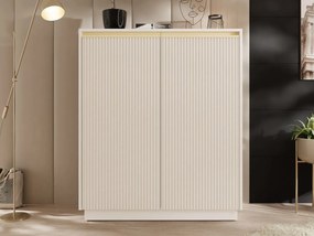 Skrinka Roleno KW104, Farby:: čierna / čierna + zlatá