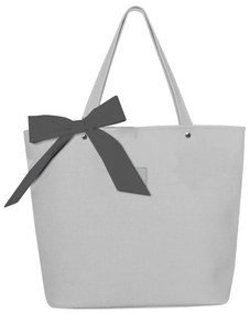 Beztroska Taška Matylda s mašľou light grey