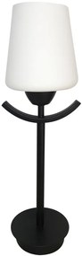 Candellux LONDYN Stolná lampa 1X60W E27 Black 41-38852