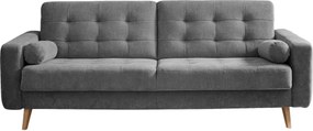 XXXLutz ROZKLADACIA POHOVKA, textil, kompozitné drevo, tmavosivá MID.YOU - Sedačky - 002220030906