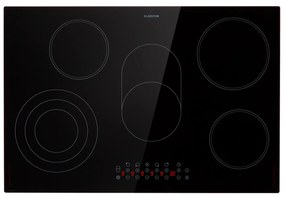 Klarstein Virtuosa 5, vstavaná varná doska, 5 zón, 8500W, sklokeramika