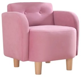 Detské kreslo DORY ružové