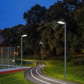 Brilagi-LED Vonkajšie svietidlo so stĺpom a 4 m káblom URBANLIGHT LED/100W/230V antracit IP65