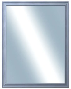 DANTIK - Zrkadlo v rámu, rozmer s rámom 70x90 cm z lišty KOSTELNÍ malá modrá (3166)