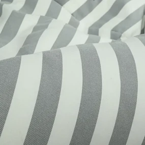 Sedací vak Sako Riviera so sivými pruhmi OUTDOOR