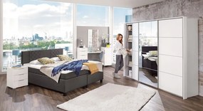 Nočný stolík Samson, biely