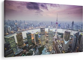 Obraz - Shanghai, Čína (90x60 cm)