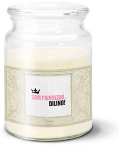 Sablio Sviečka Som princezná, dilino! - 500 g