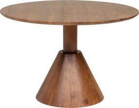 XXXLutz JEDÁLENSKÝ STÔL, akácia, farba orecha, 115/115/76 cm P & B - Stoly - 001630031001