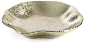 DEKORAČNÝ KERAMICKÝ PODNOS SOPHIA 25X5 CM ŠAMPANSKÁ