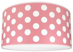 Detské stropné svietidlo DOTS PINK 2xE27/60W/230V ružová