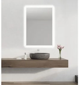 LED Zrkadlo do kúpeľne Moonlight 100 x 70 cm 411-002