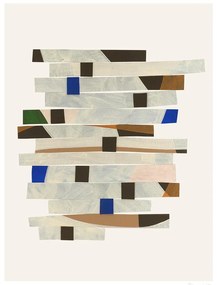 Plagát 50x70 cm Cut up Stripes – Berit Mogensen Lopez – The Poster Club