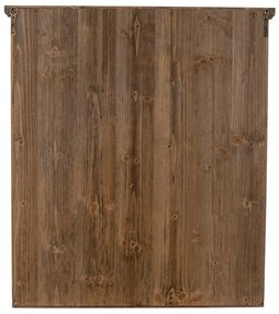 Modrá závesná vitrína z jedľového dreva 81x91 cm Hazem – Bloomingville