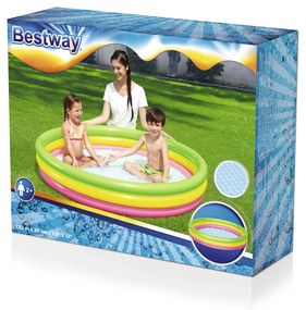 Bestway Nafukovací bazén pre deti Dúha 152 x 30 cm  Bestway 51103