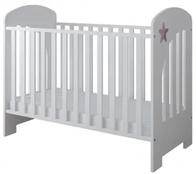 Detská postieľka STAR 120x60, bez zásuvky- VIAC FARIEB