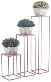 Stojan na kvety 40x24 cm ružová
