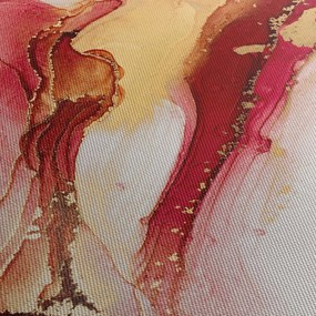 Obraz - Abstrakcia (s hodinami) (90x30 cm)