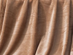 XPOSE® Mikroplyšová deka Exclusive - hnedá 150x200 cm