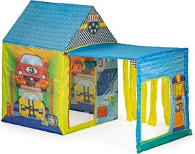 IPLAY Detský hrací stan - dielňa automechanik IPLAY, pre deti 3+, 150×75×110 cm