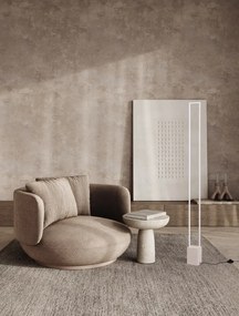 Moderná stojaca lampa Lithos Biela