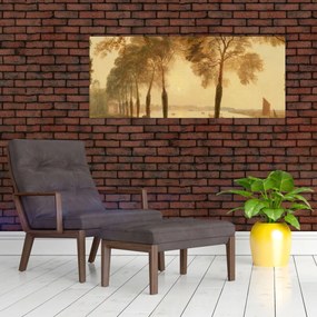 Obraz - Joseph Mallord William Turner, Mortlake Terrace, reprodukcia (120x50 cm)