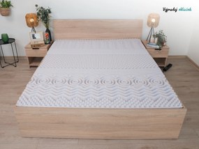 Penový matrac DELUXE 80 x 200 cm Ochrana matraca: VRÁTANE chrániče matraca