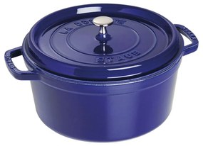 Staub Cocotte hrniec okrúhly 28 cm/6,7 l tmavomodrý, 1102891