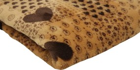 HOME ELEMENTS Mikroflanelové obliečky na jednolôžko, Srdce