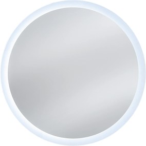 Comad Závesné zrkadlo s LED osvetlením Venus ⌀80 cm