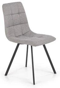 Designová stolička Chlorett sivá
