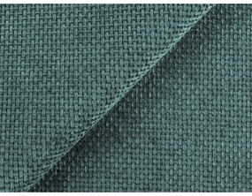 Modrá ženilková rozkladacia/s úložným priestorom rohová pohovka (pravý roh/s leňoškou) Mele – Makamii