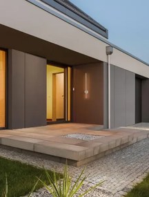 Vonkajšie nástenné svietidlo Ridge 65 biela