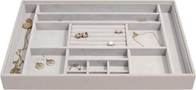 Krabička na šperky Stackers so 16 priehradkami supersize taupe