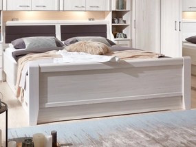 Posteľ s úložným priestorom Luxor 180x200 cm, polárny smrekovec