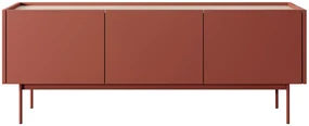 PIA Stolík pod TV Color - tehlová