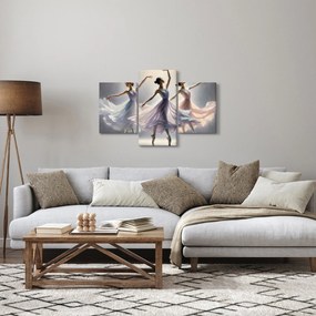Obraz - Tri baletky (90x60 cm)