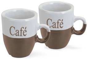 Kameninový hrnček Café 150 ml sada 2ks